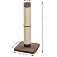 thumbnail image 2 of MidWest Homes for Pets Cat Scratching Post Forte 41inch Tall, Brown and Tan, Giant XXL Cat Post, 2 of 6