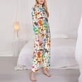 thumbnail image 4 of Disketp Pajamas Set Long Sleeve Sleepwear Womens Button Down Nightwear Pj Sets-Animals, 4 of 9