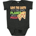 thumbnail image 3 of Inktastic Save the Earth. Its the Only Planet with Pizza. Boys or Girls Baby Bodysuit, 3 of 5