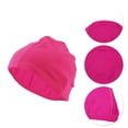 thumbnail image 3 of Unique Bargains 1 Pc Elasticity Swim Cap 5.51"x8.66" Rose Red, 3 of 6