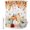 Orange, variant on Extra Long Shower Curtain 72x96 Inch, Fall Thanksgiving Pumpkin Shower Curtain Waterproof Bathroom Decor, Autumn Rustic Maple Leaf Floral Fabric Bath Curtain Set Accessories with Hooks