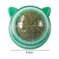 thumbnail image 6 of Kripyery Cat Licking Toy Rotating Wall-mounted with Stickers Natural Materials Self-adhesive Increase Appetite Teeth Cleaning Freshing Breath Catnip Wall Ball Cat Toy Pet Stuff, 6 of 8