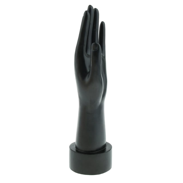 Maniquí Femenino de Mano para Joyas Figuras de Centro Comercial Tienda Mano izquierda negro Sunnimix Maniquí de exhibición de mano
