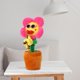 thumbnail image 1 of Simulación Girasol Baile Saxofón Musical Juguetes de peluche (filete de rosa), 1 of 3
