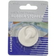 thumbnail image 3 of Aqua Plumb Drain Stopper Sink Tub Rubber with Ring 1-1/8 to 1-1/4 in White, 12 Pack, 3 of 3