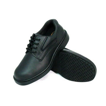 Genuine Grip 720 Womens Comfort Oxford Work Shoes - Black