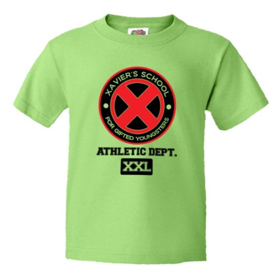 PleaseMeTees™ Youth Professor X Xaviers School Athletic Alumni HQ Tee