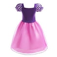 thumbnail image 4 of Raqunzel Princess Dress for Girls Halloween Christmas Cosplay Dress Up, 4 of 7
