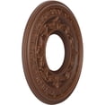 thumbnail image 2 of Ekena Millwork 10"OD x 3 1/2"ID x 3/4"P Baltimore Thermoformed PVC Ceiling Medallion (Fits Canopies up to 4 1/4"), Universal Aged Metallic Rust, 2 of 10