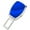 Blue, variant on 1 pcs*Car seat belt buckle J1Y0