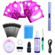 thumbnail image 1 of Juego de maquillaje de pestañas resistente al agua, máscara negra de larga duración, herramienta cosmética #3, 1 of 8