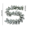 thumbnail image 3 of Binwennn Ambient Lighting Photography Christmas Decorations: Snow Covered Garland Creates A Festive Tabletop Atmosphere Full PE Rattan For Holiday Decorations, 3 of 5