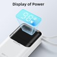 thumbnail image 4 of Cargador portátil Power Bank 10000 mAh 30 W de carga rápida, 4 of 8
