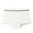 White, variant on Womens Brief Underwear Lace Stretch Plus Size Breathable Full Front Back Coverage Underwear White Free Size