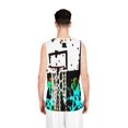 thumbnail image 4 of New! Net All Night by KxMx Lane Men's Basketball Jersey, Men's Sportswear, 4 of 6
