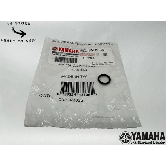 Yamaha Genuine OEM O-Ring 8JP-RAF05-00-00