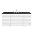 thumbnail image 5 of Modway Render 48" Wall-Mount Bathroom Vanity in White Black, 5 of 10
