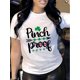 thumbnail image 1 of Women's St. Patrick's Day T-Shirt, Irish Lucky Clover & Heart Print, Breathable Sweat-Absorbent Soft Polyester Knit Fabric, Medium Stretch Crew Neck Sports Tee for All Seasons, 1 of 6
