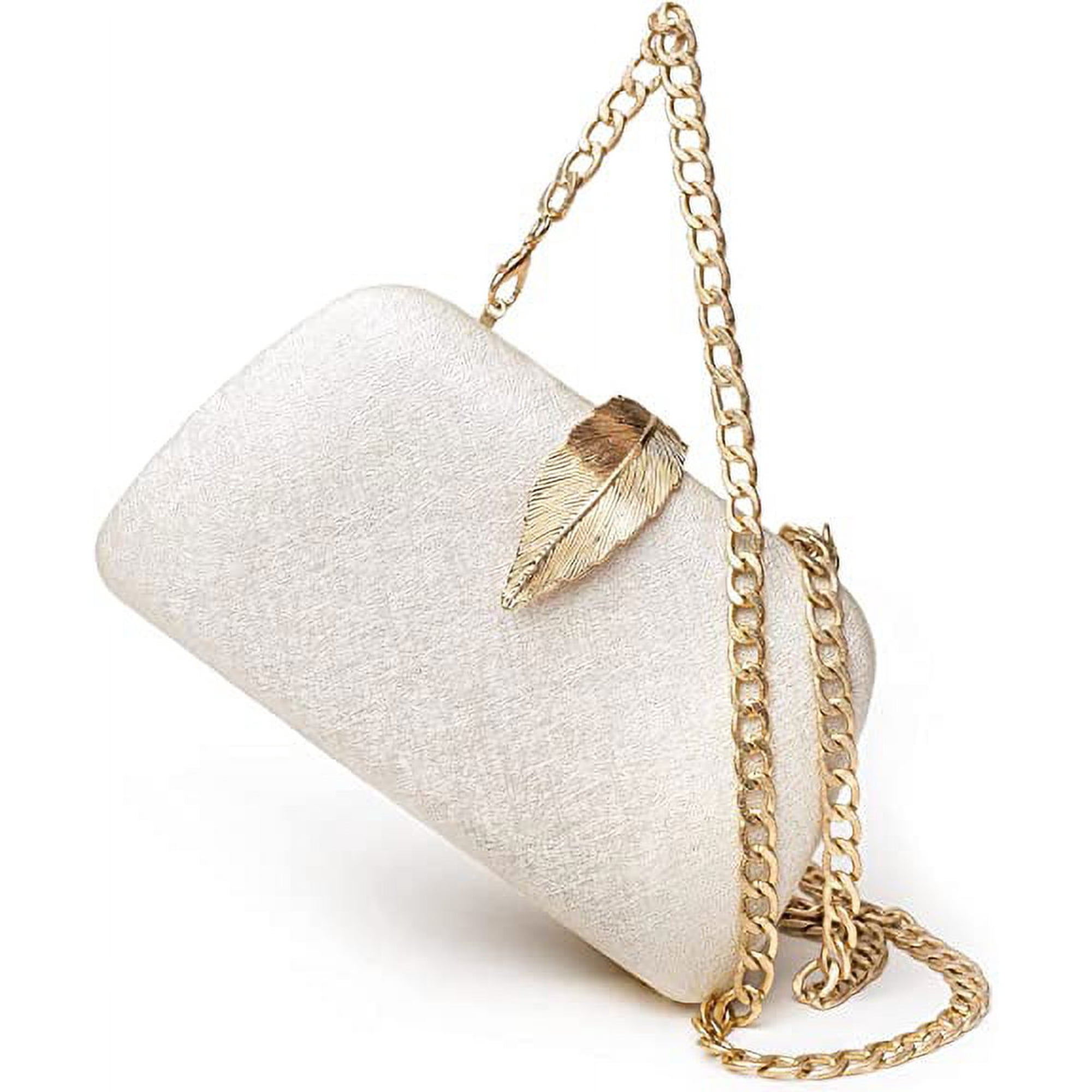 Petite Pochette De Soirée Noire Pour Femme - Marque George - Avec Bandoulière - Occasion