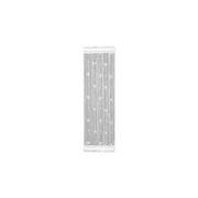Dragonfly Sidelight Single Curtain Panel, 72" L x 22" W, White