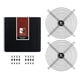 thumbnail image 1 of NOCTUA REJILLA PARA VENTILADOR NA-FG1-20 Sx2 200 mm, 1 of 3