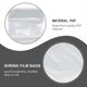 thumbnail image 4 of EeaseMX 200 bolsas de plástico retráctil prácticas POF, envoltura termorretráctil, envoltura de película retráctil transparente, 4 of 7