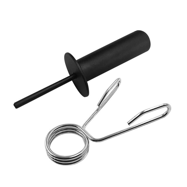Toystoory Pila de pesas duradera para gimnasio, añadir peso Universal de acero para hacer ejercicio en casa, 10mm x 80mm Uniforme atlético 8 mm x 110 mm