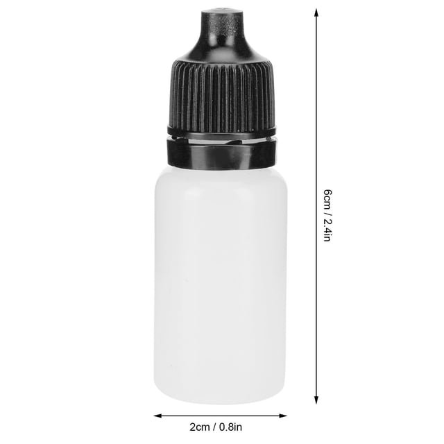 Botella de gotas para los ojos 50 Uds 10ml líquido portátil exprimible vacía ANGGREK Otros
