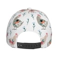 thumbnail image 6 of Daiia Funny Chicken print Baseball Cap Men Women Golf Dad Hat Adjustable Original Classic Low Profile Hat Unconstructed Plain Cap, 6 of 9