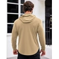 thumbnail image 6 of COOFANDY Men's Muscle Fit Long Sleeve Athletic Gym Pullover Workout Sweatshirts Hoodies, 6 of 10
