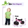 thumbnail image 4 of TheCroco Baby Balance Bike for 1 to 3 Years Old Toddlers, Children Walker, First Birthday Gift, Pink Bunny, 4 of 5