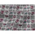 thumbnail image 3 of oneOone Viscose Jersey Fabric Patchwork Block Print Fabric By Yard 60 Inch Wide, 3 of 4