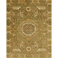thumbnail image 1 of Ahgly Company Machine Washable Indoor Rectangle Abstract Bee Yellow Area Rugs, 8' x 12', 1 of 7