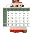 thumbnail image 2 of Womens Crew Neck Long Sleeve Spring Fall Dresses,Women's Fashion Solid Color Round Neck Pocket Pleated Short Sleeve Cotton And Linen Dress Army Green, 2 of 4