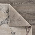 thumbnail image 2 of Ox Bay Evan 7'9" x 9'5" Beige/Brown Tropical Birds Durable Performance Indoor Area Rug, 2 of 8