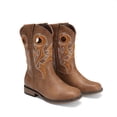 thumbnail image 3 of DREAM PAIRS Kids' Western Cowboy Boots Classic Embroidered Cowgirl Boots for Toddlers/Little Kids Durable Non-Slip Western Boots with Convenient Pull Tabs, 3 of 6
