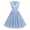 BU1, variant on Women's Vintage Polka Dot Swing Dress Short Sleeve Bow Neck Flared A-Line 50s Retro Party Dresses for Prom Wedding