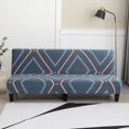 thumbnail image 1 of 2024 Stretch Futon Slipcover Armless Sofa Cover Sofa Bed Cover Furniture Protector Without Armrests Soft with Elastic Bottom, 1 of 8