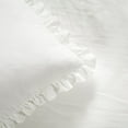 thumbnail image 4 of Lush Decor Allison Ruffle Skirt Polyester Bedspread, Full, White, 3-Pc Set, 4 of 11