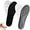 2 Pair-c, variant on Steppers Insoles for Men Women, 2025 New Steppers Massage Insoles, Cloud Shoe Inserts Memory Foam Insole with Arch Support (1 Pair-Black,Men 5-6/Women 6-7)