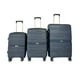 thumbnail image 1 of TIO Travel Juego De Maletas De Viaje Infinity (Petrol Blue, CH + M + G), 1 of 5