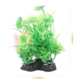 thumbnail image 2 of MasteelfCA Artificial Plant Aquarium Plastic Grass Ornament Fish Tank Mini Landscape Decor, 2 of 7