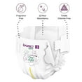 thumbnail image 5 of Bambo Nature Overnight Diapers, Eco-Friendly Disposable Baby Diapers - Size 3, 9-18 lbs, 26 Count, 2 Packs, 52 Total, 5 of 7