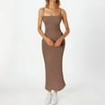 thumbnail image 1 of WILLBEST Faldas Para Mujer Vestido De Primavera Para Mujer Vestido De Tirantes De Seda Color Leche Para Verano, 1 of 3
