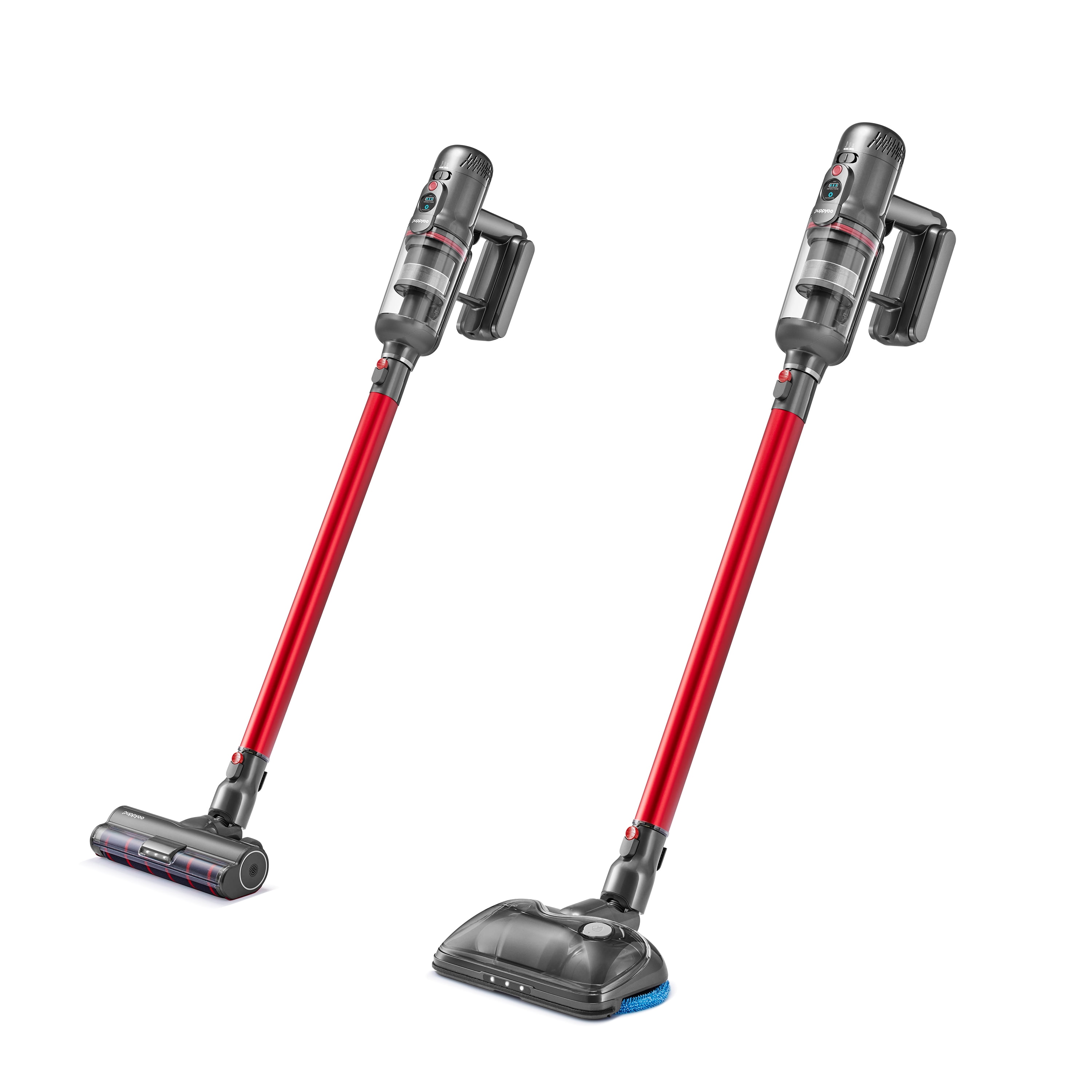 PUPPYOO T12 Pro Cordless Stick Vacuum, Wet Mop and Vacuum Combo with
