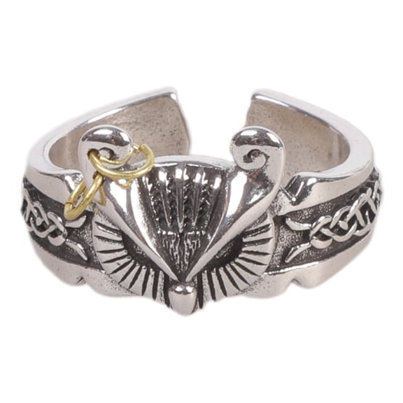 Mystical Owl Statement Ring Copper Construction Retro Punk Jewelry Finger Accessories Perfect For Stacking
