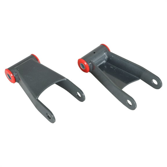 LABLT 2" Rear Drop Lowering Shackle Kit For 1999-2007 Ford F250 F350 Super Duty 2WD