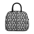 thumbnail image 2 of Sac à Lunch Isotherme avec Design Mandala Doré et Roses, Sac Isotherme Réutilisable avec Fermeture Éclair, Parfait pour Activités Extérieures et Déjeuner au Bureau, 2 of 2