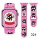 thumbnail image 3 of Correa de silicona con estampado de Anime Sanrioed Pochacco Keroppi Badbadtz-Maru para Apple S8 S7 Watch Correa transpirable, 3 of 5