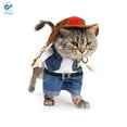 thumbnail image 3 of Deago Pet Dog Cat Halloween Costumes,The Cowboy Party Christmas Costume,West Cowboy Uniform Hat,Funny Pet Cowboy Outfit Clothing Dogs Cats, 3 of 7